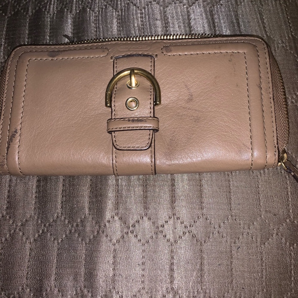 Authentic coach wallet